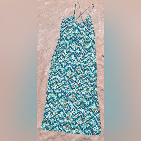 Old Navy NWT Vibrant Patterned Maxi Dress - Picture 3 of 5